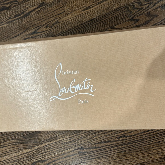 Christian Louboutin ASTRILARGE BOTTA Two Tone Over Knee High - Picture 1 of 2